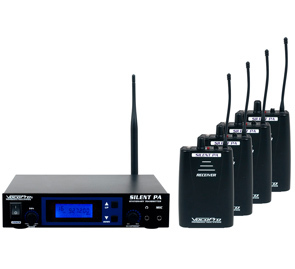 SILENTPA-PRACTICE SILENTPA-PRACTICE - 16CH UHF WIRELESS AUDIO BROADCAST SYSTEM